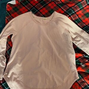 Pink Long Sleeve Top